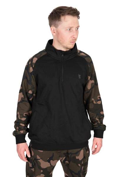 Fox LW Black/Camo QTR Zip Vistrui