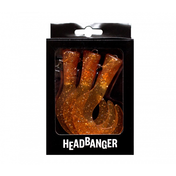 Headbanger Shad Replacement Tails Whisky 23cm (3stuks)