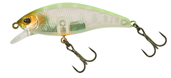 Illex Flat Tricoroll 55 S Forelkunstaas 5.5cm (5.3g) Chartreuse Back Yamame