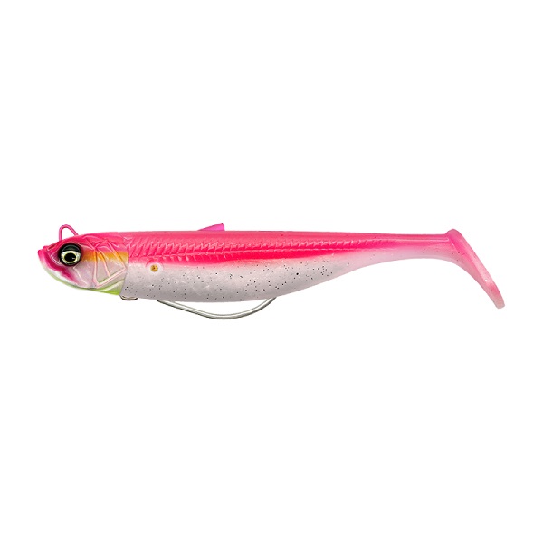 Savage Gear Savage Minnow Sinking Weedless Pink Pearl Silver 12.5cm (28g) (2+1)