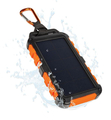 Xtorm Solar Charger Black/Orange - Xtorm Solar Charger 10.000 MAh Black/Orange