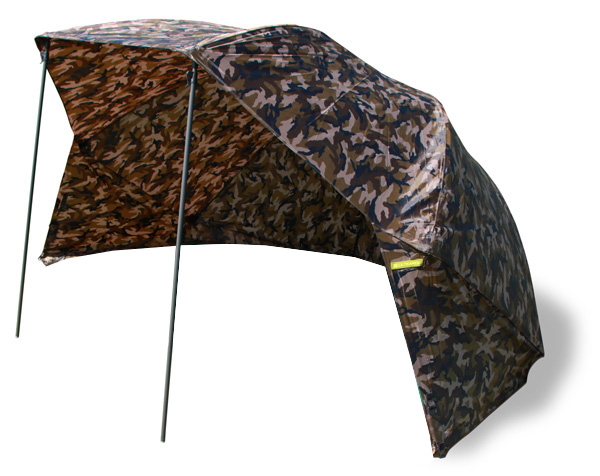 Ultimate Camo Brolly 50" + Bivvy Table + Zaklamp