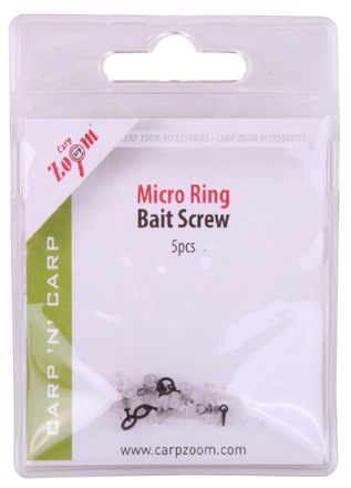 Carp Zoom Micro Ring Bait Screw (5stuks)