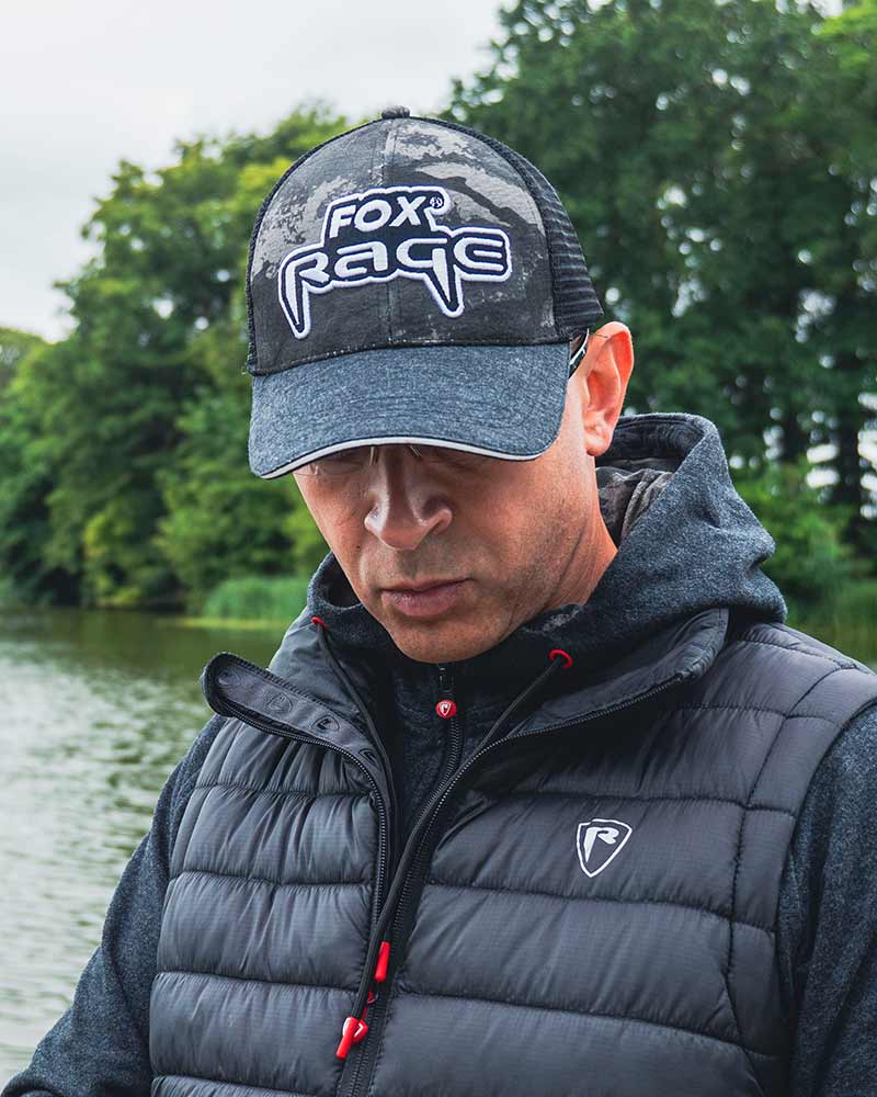 Fox Rage Embroided Camo Trucker Cap Vispet