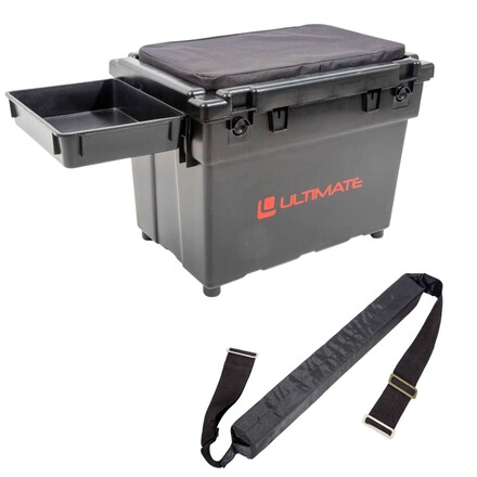 Ultimate Coast Seatbox (Incl. Kussen, Side Tray & Draagriem)