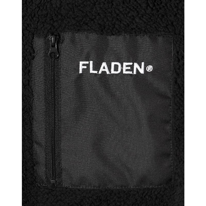 Fladen Sheep Fleece Jack Black Vis Jas