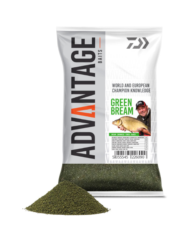 Daiwa Advantage Groundbait Green Bream (1kg)