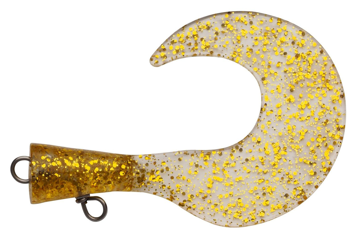 Abu Garcia Svartzonker McMio Spare Tail Big Yellow 9,2cm (3 stuks)