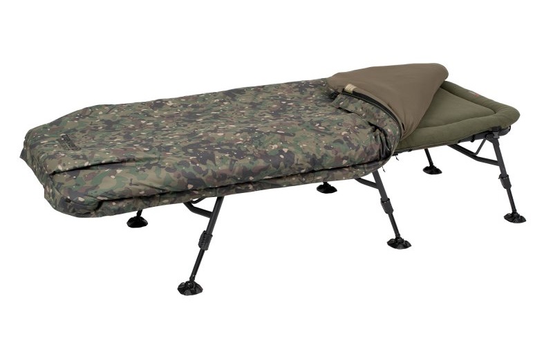 Trakker RLX 6 Camo Bed System Stretcher (Incl. Slaapzak)