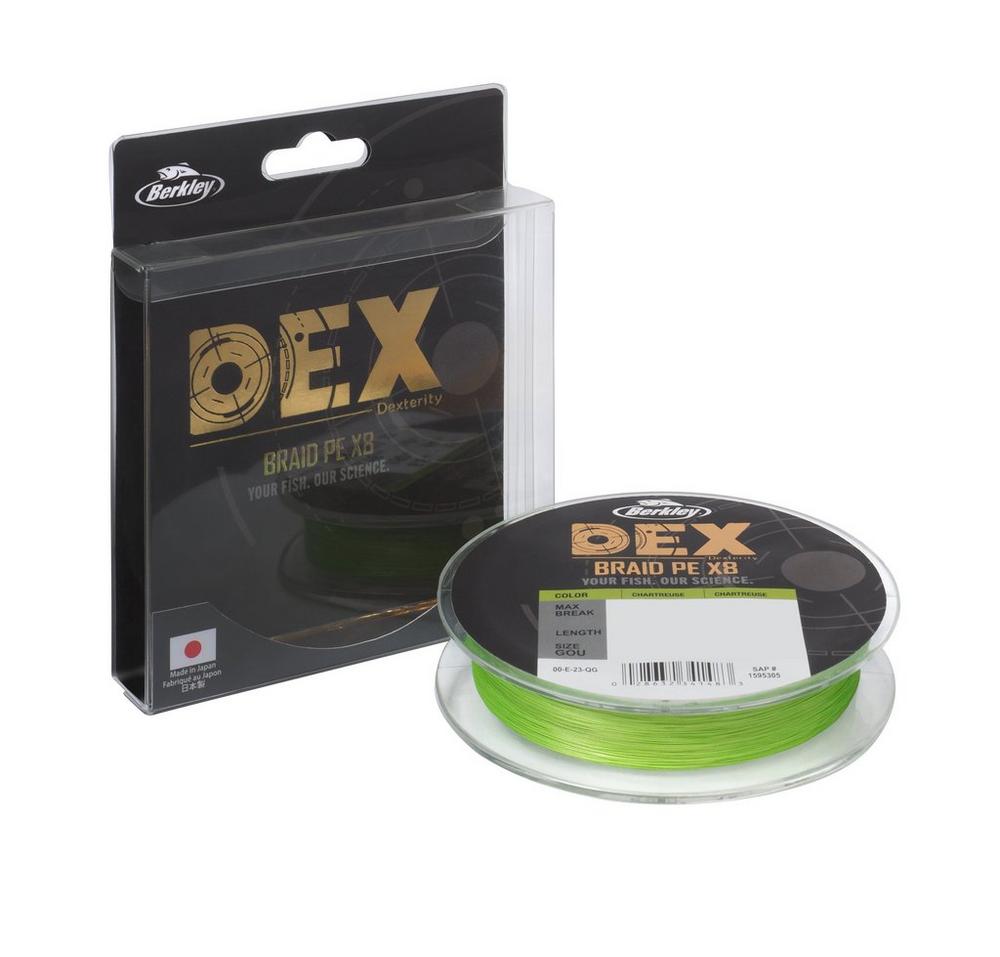 Berkley Dex X8 PE Gevlochten Lijn Chartreuse (300m)