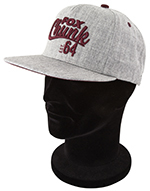 Fox Chunk Grey Burgundy Snapback