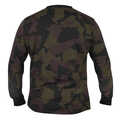 Avid Carp Distortion Camo Lite T-Shirt Long Sleeve