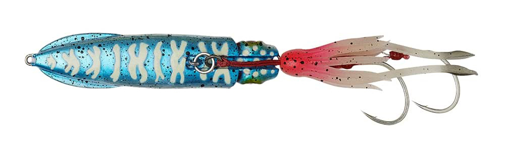 Savage Gear Swim Squid Inchiku Zeevis Kunstaas Blue Pink Glow 9cm (120g)