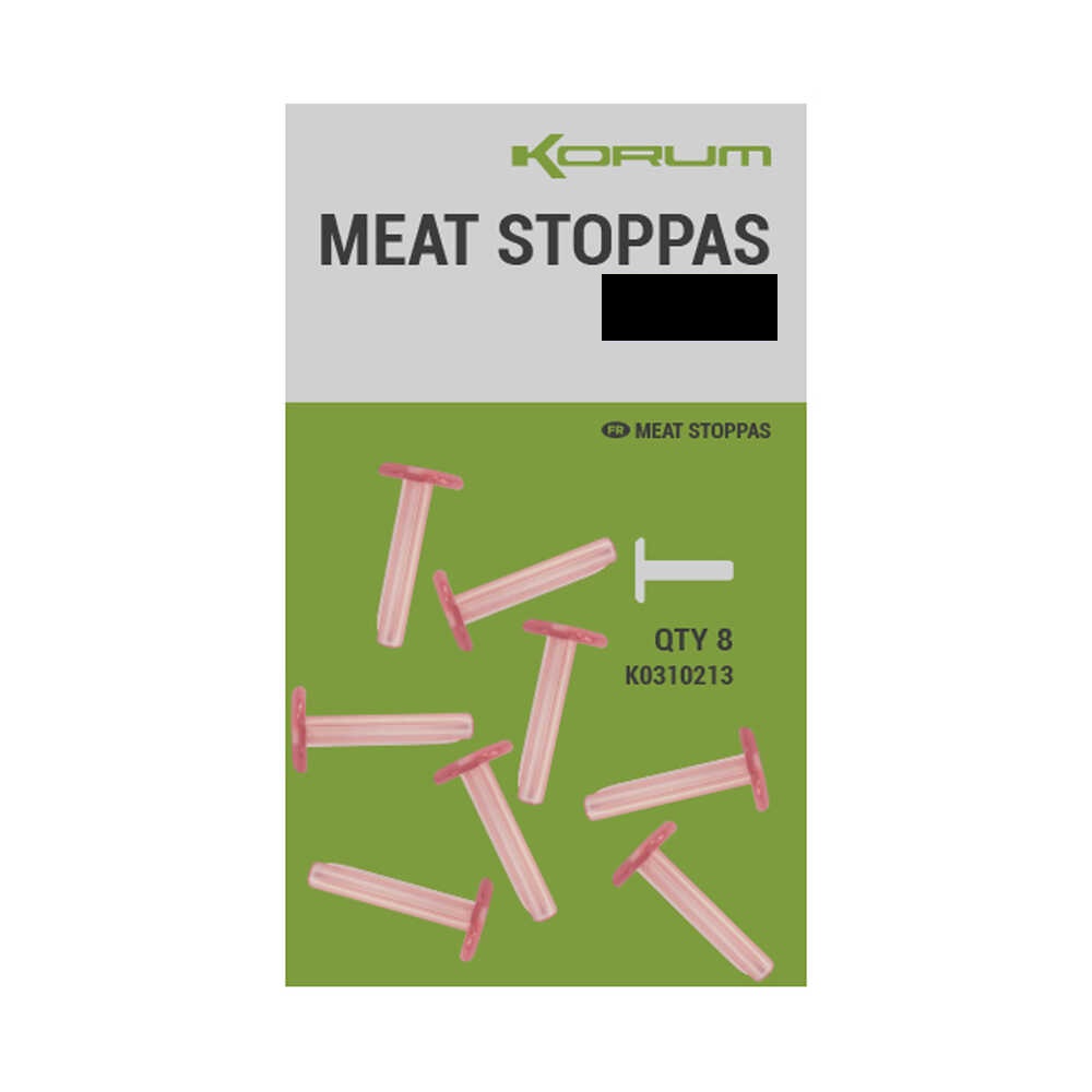 Korum Meat Stoppas - Small (8 Stuks)
