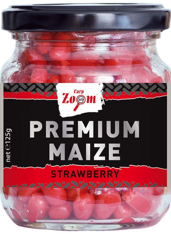 Carp Zoom Premium Maize, 125g, Strawberry