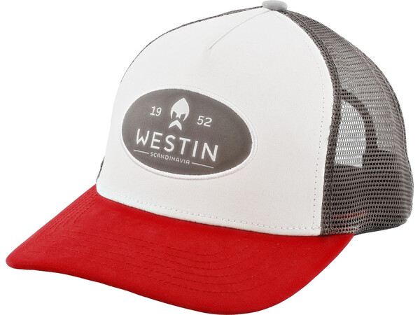 Westin W6 Classic Cap One Size Silver Grey/Red Vispet