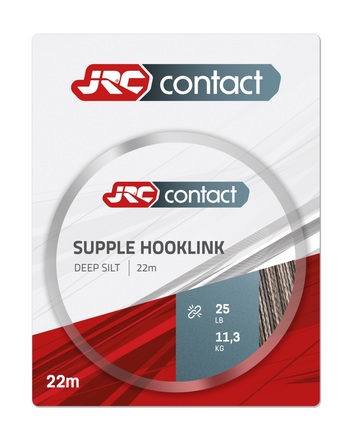 JRC Contact Supple Hooklink Deep Silt Karper Onderlijnmateriaal (22m)