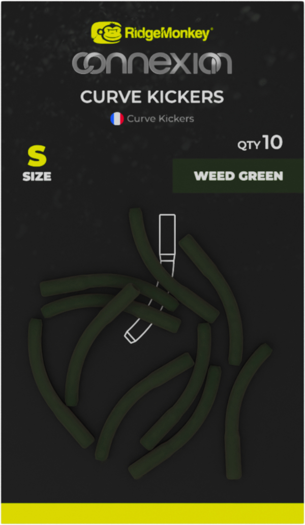 RidgeMonkey Connexion Curve Kickers S Weed Green