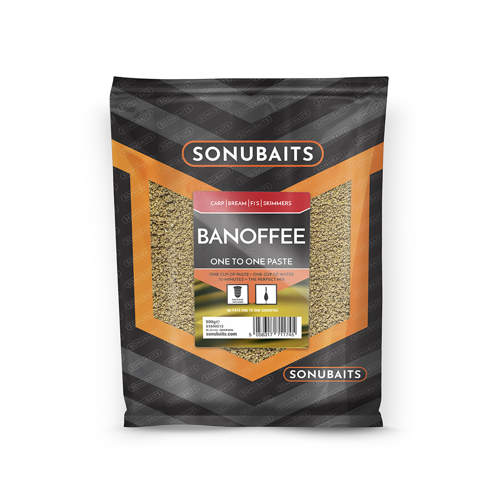 SonuBaits One To One Paste 'Banoffee' (500g)