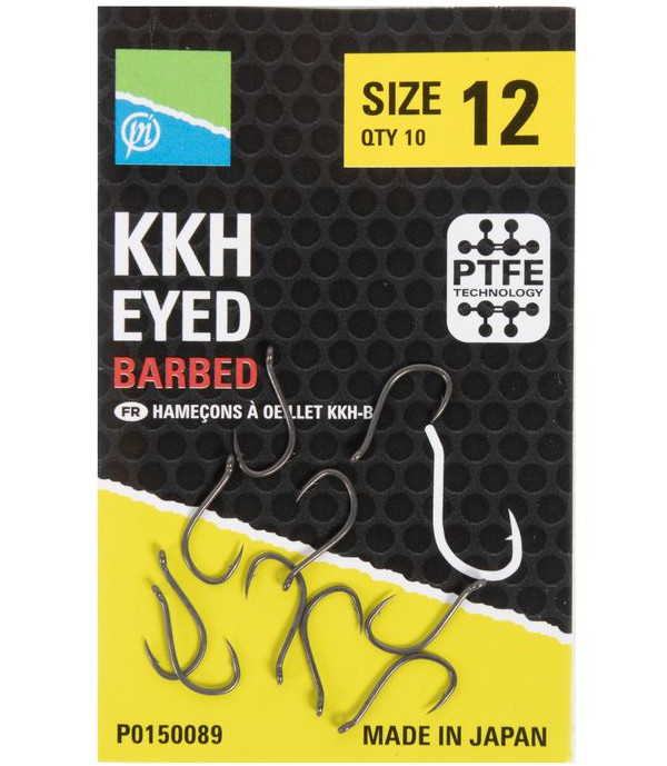 Preston KKH Barbed Hooks, 10 stuks!