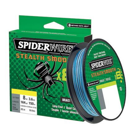 Spiderwire Stealth Smooth 8 Blue Camo 150m