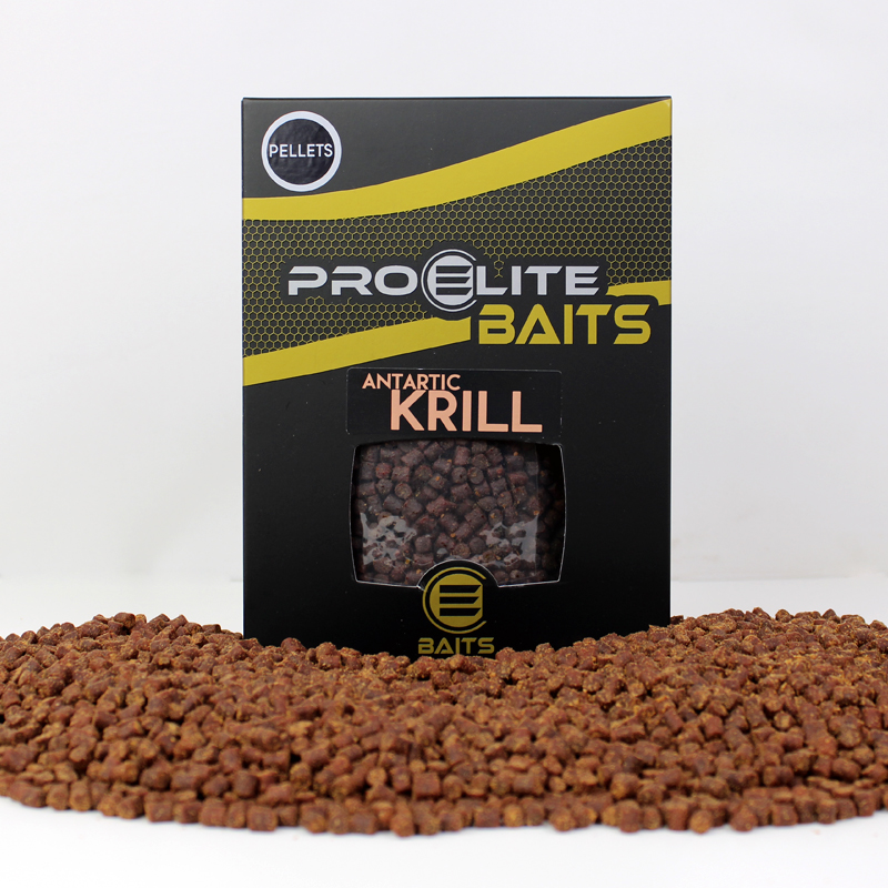 Pro Elite Baits Gold Pellets Antartic Krill 6mm (1kg)