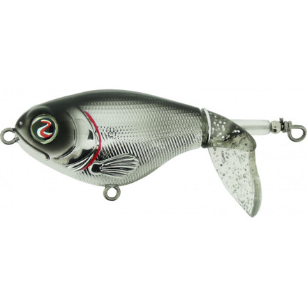 River2Sea Whopper Plopper Fat Body Chrome Black 6cm (6g)