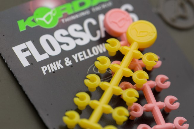 Korda Flosscaps 'Pink & Yellow'