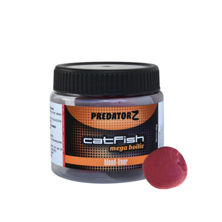 Carp Zoom Catfish Mega Boilies Blood-Liver 30mm (50g)