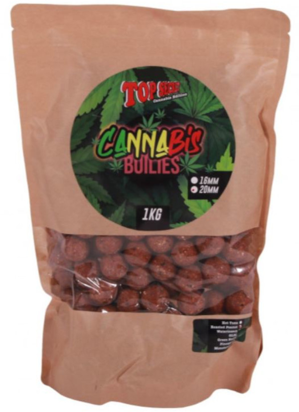 Top Secret Cannabis Boilies 'Roasted Peanut' 16mm (1kg)