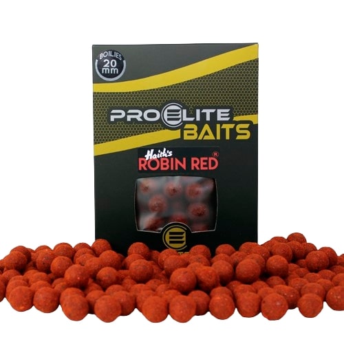 Pro Elite Baits Gold Boilies Robin Red 20mm (1kg)