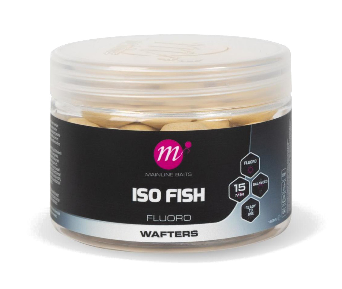 Mainline ISO Fish Fluoro Wafters White 15mm