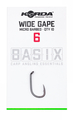 Korda Basix Wide Gape - Korda Basix Wide Gape 6 (10pcs)