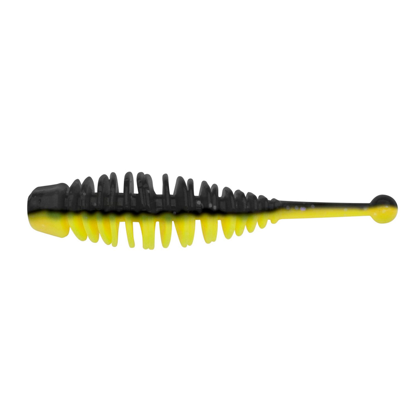 Berkley Powerbait Power Naiad Softbait 30mm Black/Snsne Ylw