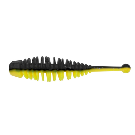 Berkley Powerbait Power Naiad Softbait 30mm Black/Snsne Ylw