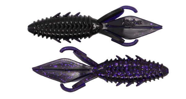 X Zone Adrenaline Bug Jr. Purple Shadow 9cm (8 stuks)