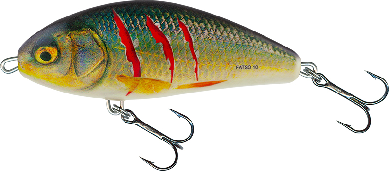 Salmo Fatso 10cm 48g Floating 0,8-1,2m Limited Edition Real Roach