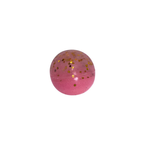 Tronixpro Hook Balls - 6mm Pink & Clear with Gold Glitter