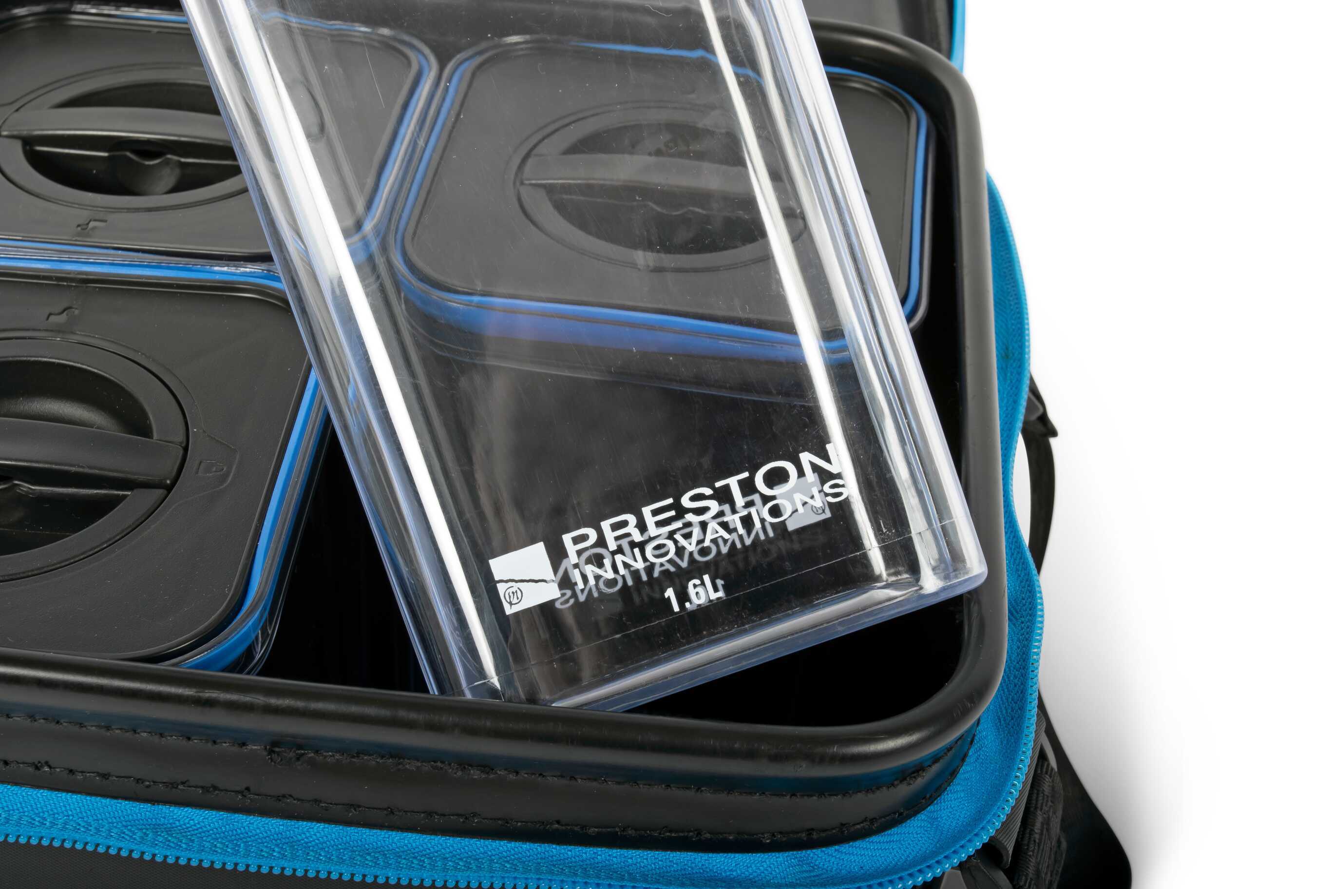 Preston Hardcase Bait Safe (Incl. 4 Voerbakjes)