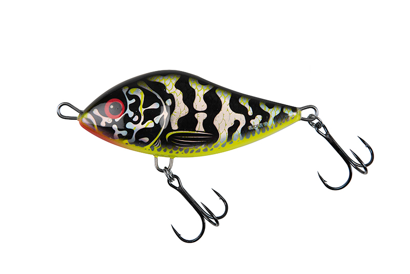 Salmo Slider 7cm Sinking - Holographic Green Pike
