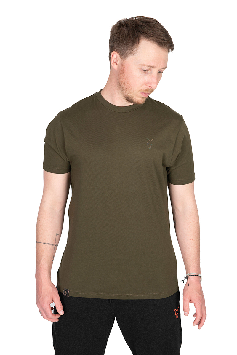 Fox Khaki Large Print T-Shirt