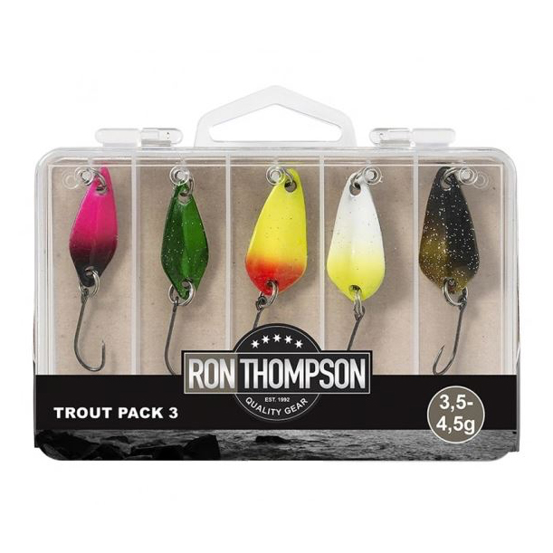 Ron Thompson Trout Pack 3 Inc. Box (5stuks) (3.5-4.5g)