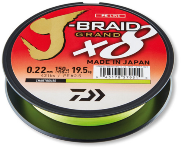 Daiwa J-Braid Gr X8E