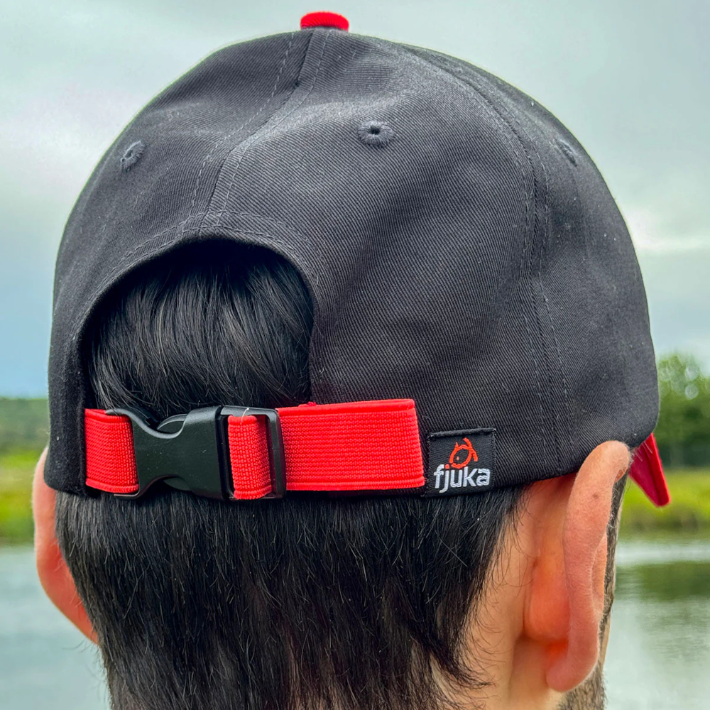 Fjuka Red & Black Cap Vispet