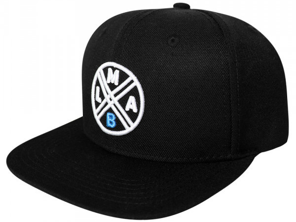 LMAB Cap Snapback Logo Black