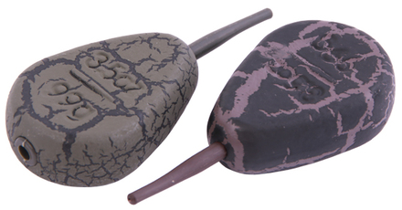 Ultimate Camo Inline Flat Pear Lead - 2 stuks