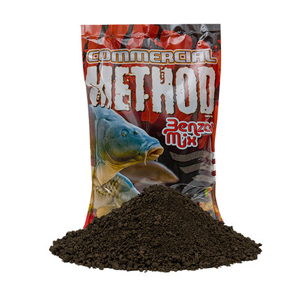 Benzar Mix Commercial Groundbait And Pellet Halibut Black (800g)