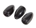 Ultimate Tungsten Bullet Weight Black (3pcs)