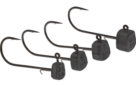 Westin Ned Jig Head Black Nickel Tungsten #3/0 (2 stuks) 3,5g