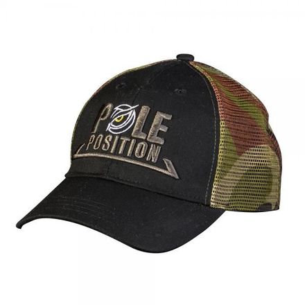 Pole Position Trucker Cap Black/Camou